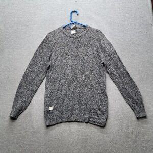 ACTIVE Men‎ Sweater M Gray Marled Long Sleeve